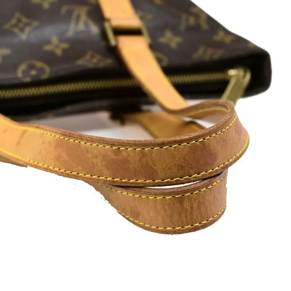 Louis Vuitton Cabas Piano Brown Canvas Shoulder Bag (Pre-Owned) - Picture 8 of 12